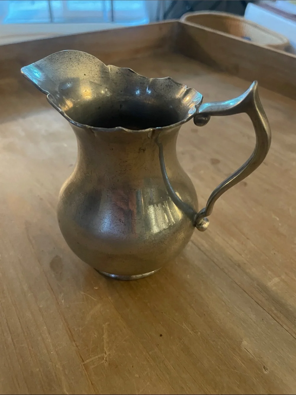 Classic Pewter  Creamer Pitcher - Elegant Table Serveware
